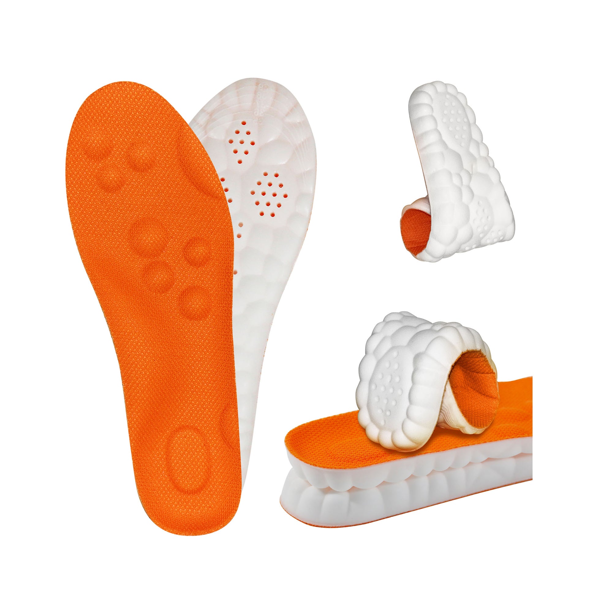 BJBXGDT 4D Cloud Insoles for Men Women