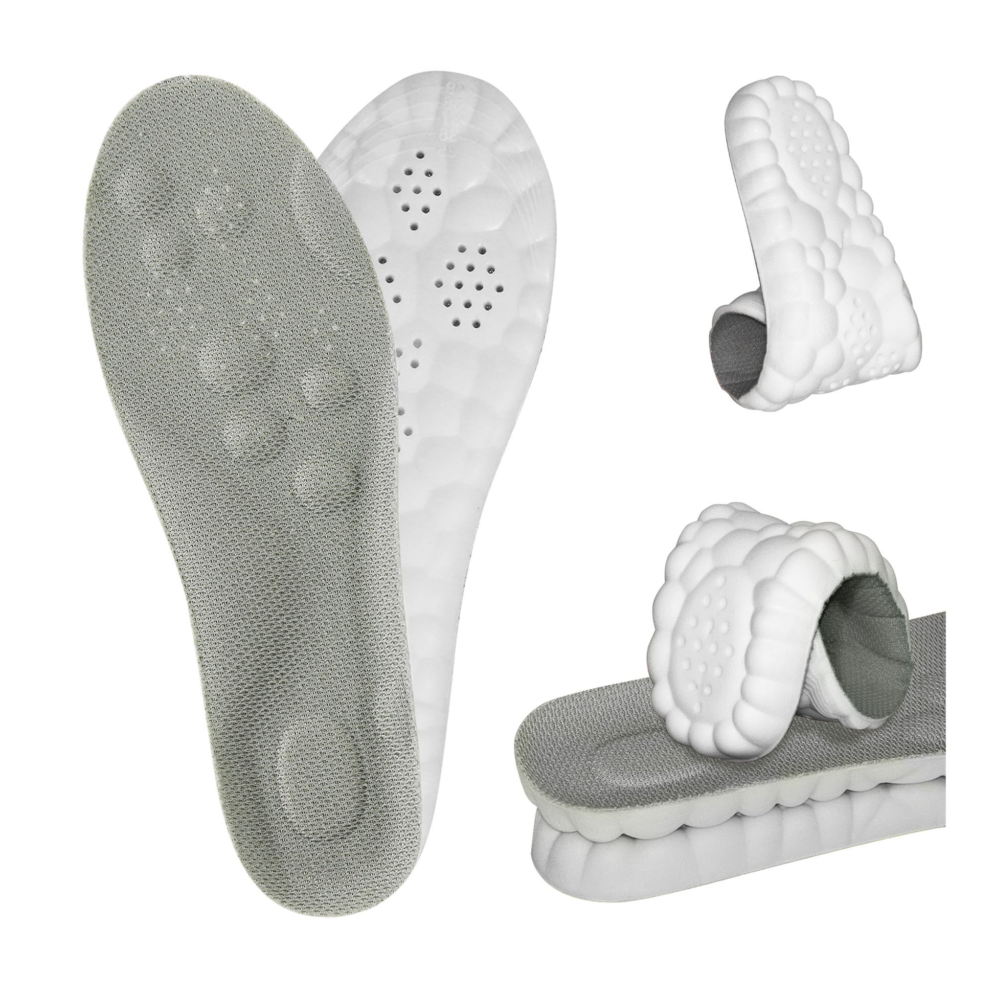 BJBXGDT 4D Cloud Insoles for Men Women