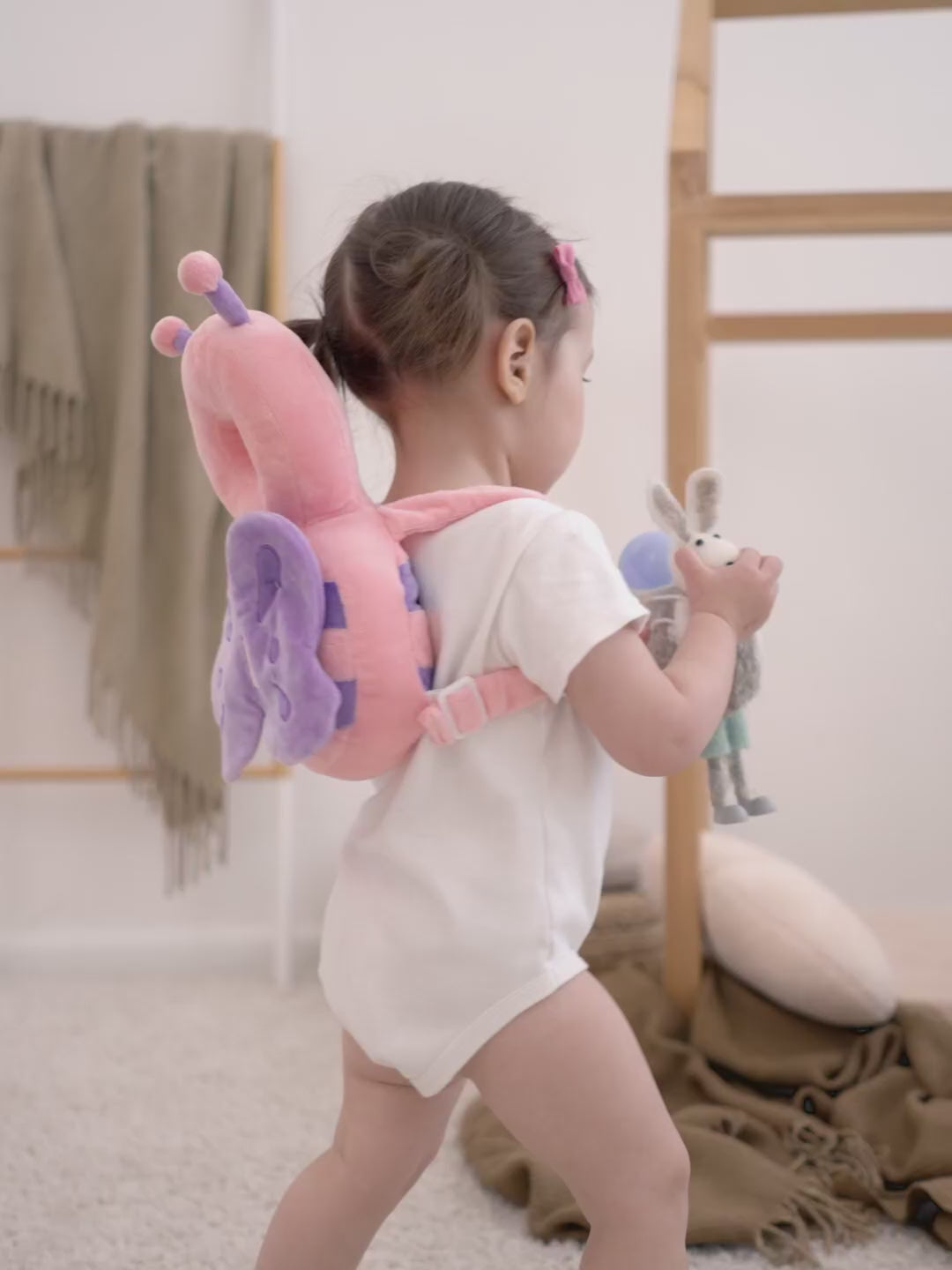 (😀Independence Day-40$ OFF) Gofinoday Baby Head Protector Backpack